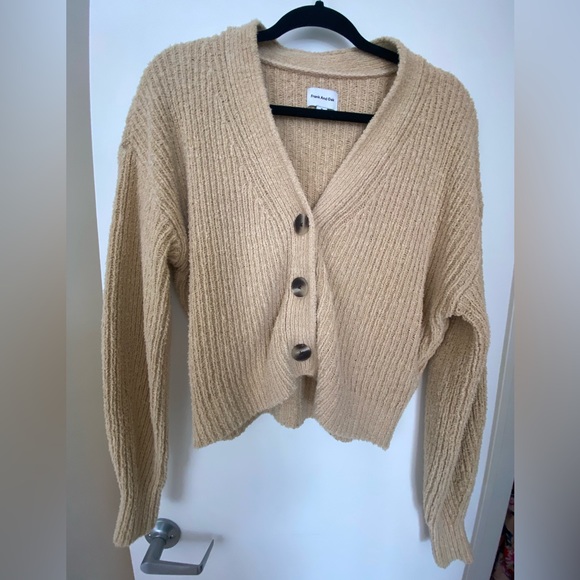 Frank and Oak Texturized Cardigan M - Picture 2 of 4